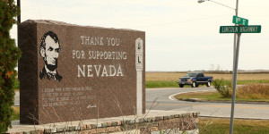 Lincoln Highway in Nevada. ©Apgar