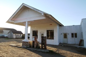 Historic Service Station in Stanwood. ©Mike Kelly